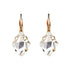 Auskarai "Kristalo rombas III" su Swarovski™ kristalais